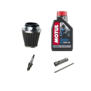 CG Bakım Seti Armut Filtre+Buji+Buji Anahtarı+Motul 3000 10W40 Yağ
